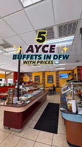 39K views · 5K reactions | ✨ 6 BUFFETS IN DFW WITH PRICES ⤵️ //...