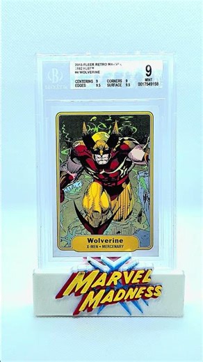 1982 RETRO FLEER INSERT 2015 FLEER RETRO #marvel #tradingcards #upperdeck