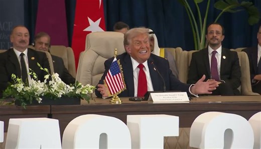 Trump Gaza peace summit speech turns into self-glorification spectacle at Sharm el-Sheikh