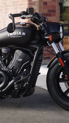 Down to the basics, the Scout Bobber is everything you need and nothing you don’t.Liquid-cooled V-Twin power in all black. It's nothing extra, it just works.#indianmotorcycle