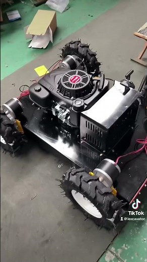 How to Install a Remote Control Lawn Mower! Please watch the video of today's first season