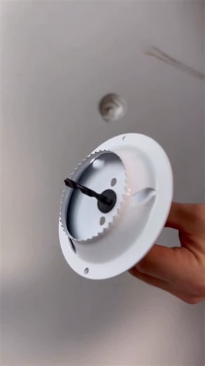 Refresh Home Improvements on Instagram: "The Puck Patch! 👇 … Have you ever seen a patch like this before? We’re using Fast Dry Spackling from @dapcanada and drywall tools from @circlebrandtools to get it done quick! … Do you think this type of system needs tape/mesh? … #diy #homeimprovement #drywall"