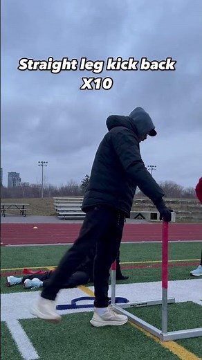 Full Hurdle Mobility Warm-up Exercise For Sprinters