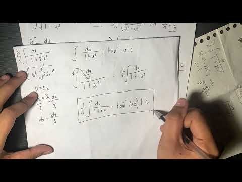 G 7–INTEGRATION OF TRIGONOMETRIC FUNCTIONS AND INTEGRALS YIELDING INVERSE TRIGONOMETRIC FUNCTIONS