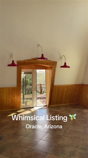 Unique Modified A-Frame House in Oracle, Arizona