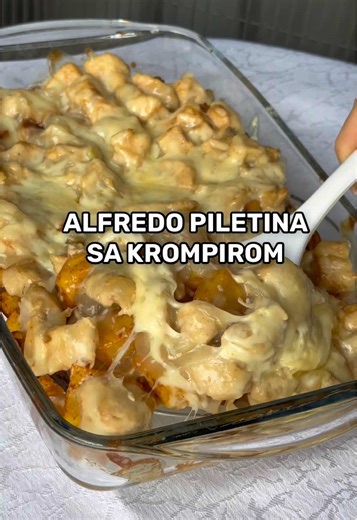 Viralni recept za Alfredo piletinu sa krompirom