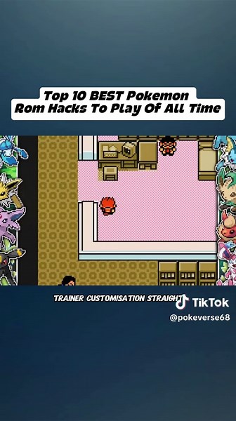 Top 10 BEST Pokémon Rom Hacks To Play Of All Time | Part 1 #pokemon #pokedex #pokemongames #pokemonromhacks #pokemontiktok