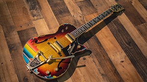 11K views · 263 reactions | This year, Gretsch Custom Shop's Kyle Keesler designed a Custom G6199B Billy-Bo Bass, while also putting his own spin on a Custom G6128T '59 Duo Jet that he's calling the "Roadrunner." https://gretschguitars.com/features/custom-shop | Gretsch Guitars | Facebook