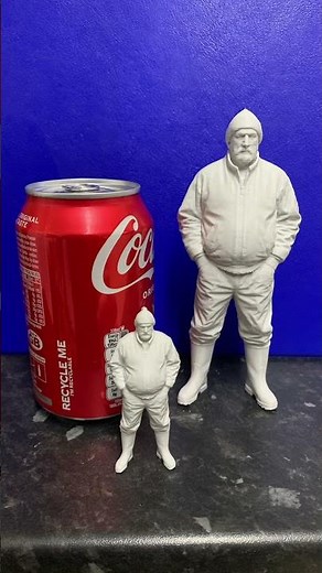 Andy in 1/12 & 1/24 scale Model Boat Crew figures #modelboats #scalemodel #3dprinting