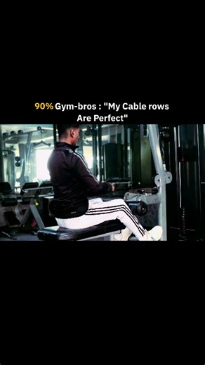 AYUSH TOMAR | ONLINE FITNESS COACH on Instagram: "Be a Expert🫡 . Seo keywords: cable row form, cable rows exercise, back workout form, gym form mistakes, cable row tutorial, back thickness workout, lats workout, gym beginner mistakes, proper cable row, muscle building tips . Hashtags: #gymreels #backworkout #cablerows #gymform #workoutmistakes #fitnessreels #gymeducation #musclebuilding #gymtips #naturalbodybuilding #being18beingnatty #nattyfitness #indianfitness #learnlifting"