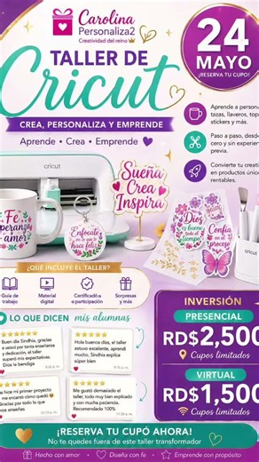 ven para que aprenda te inscribe y luego puede poner tu propio negocios