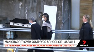 A Japanese national, accused of assaulting an Adelaide schoolgirl on a Rostrevor bus, will remain locked up for another three weeks. 7NEWS Adelaide at 6pm | www.7NEWS.com.au #7NEWS | 7NEWS Adelaide