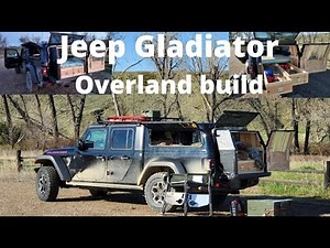 Jeep gladiator overland build (Bed extension)