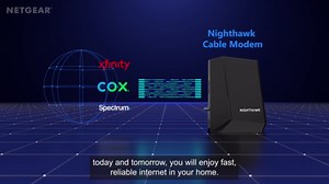 NETGEAR Nighthawk DOCSIS 3.1 Mid/high-Split Cable Modem (CM2500) – Approved for Today’s Faster Speeds & Compatible with All Providers Incl. Xfinity, Spectrum, Cox - for Plans up to 2Gbps