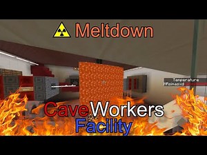 Epic Reactor core game in Minecraft! (CaveWorkers #2, Meltdown)