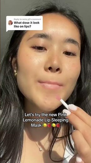 Try On: Laneige Pink Lemonade Lip Sleeping Mask