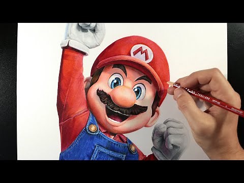 How to draw Mario Realistic | Super Mario Bros: The Movie | ArtMaster