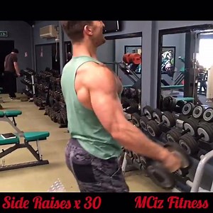 Boom boom boom!! 30 reps of Shoulder Side Raises... 3 drop sets, one after another... Nothing happens over night... Since I have added this to my routines... My shoulders have gained all kinds of shapes... Love it!!! #bodybuilding #fitness #workout #fit #fitspo #motivation #gym #fitnessaddict #gymtime #ifbb #beastmode #aesthetic #model #mciz #dedication #gainz #protein #muscle #diet #6pack #train #fitfam #getfit #strong #shoulders #traps #shoulderpress #reardelts #delts #raises | MCiz Fitness
