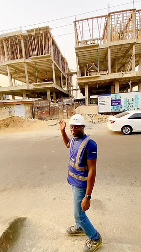 One of the reasons why we decided to do a frame structure is because when you do a frame structure, the building is standing on its own beams, columns, stairs and slabs without any assistance from the blocks. When you now do the blocks on top to partition the spaces, it means they are serving the sole purpose of partition. So that if you decide you want to change the arrangement of the blocks in future, you want to make a room bigger than one, here’s what’s happening at Jemi Court. Welcome, I’ve