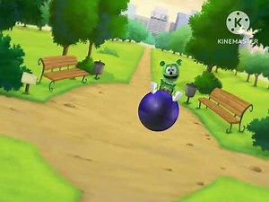 Gummibär Animation Blue Hopper Ball Scene