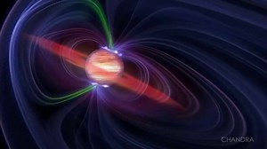 Jupiter’s intense northern and southern auroras present a pulsating polar puzzle to scientists. Find out why: http://go.nasa.gov/2AroXM3 | NASA - National Aeronautics and Space Administration