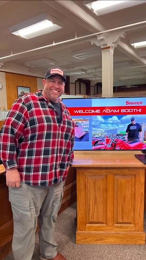 I’m very excited to announce and share our wonderful visit with The L.S. Starrett Company! I had the pleasure of finally getting to meet President and CEO Doug Starrett, and enjoyed visiting and talking with him. He talked with me about the history of Starrett, the building expansions that were made over the years, his time going through the apprenticeship programs within Starrett, and even the structural support work he had to make on the wooden rafters in the plant during his early years at St