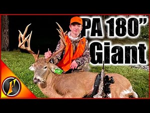 Self-Filmed 180" Pennsylvania Monster Nontypical Buck!