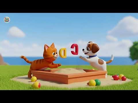 Castle Kitty ABC Fun 🏰🐱 Alphabet Song for Kids | Learn ABC with Kitty