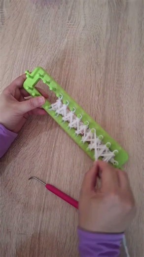 knitting loom for beginners step by step #knitting #scarf #crochet