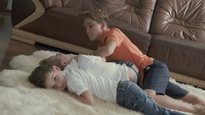 Brothers Lays On Carpet Fooling Around Stock Footage Video (100% Royalty-free) 30793960 | Shutterstock