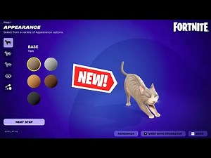 New THE BEST CAT Sidekick Showcase (Edit Styles, Emotes, etc..) | Fortnite Chapter 7