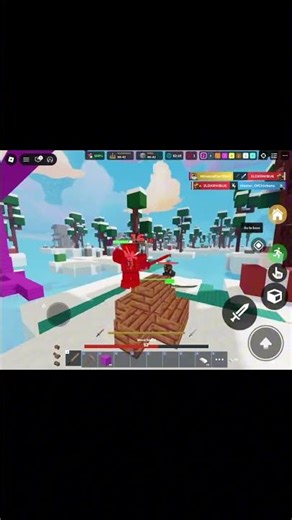 Roblox bed wars day 2 #roblox #bedwars