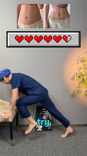 🔥Catchy English Title Options4 Easy Chair Exercises at Home to Melt Belly Fat & Shape a Slim Waist##