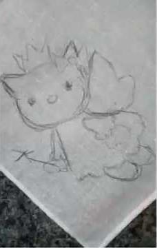 A Hello Kitty drawing tutorial Pt.1
