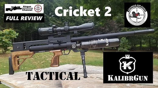 KALIBRGUN's Cricket 2 Tactical (Full Review) Sub-MOA BullPup PCP Air Rifle