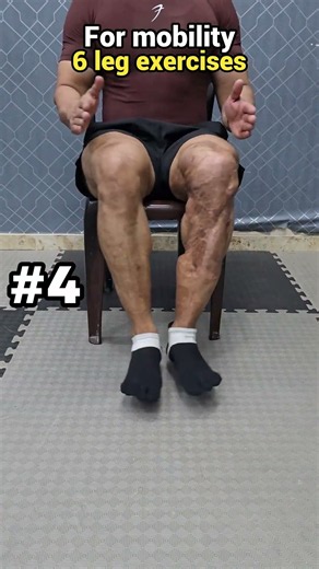 6 chair leg mobility exercises