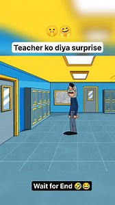 69K views · 3.1K reactions | Teacher ko diya surprise 狼 | Cartoon Wala | Facebook