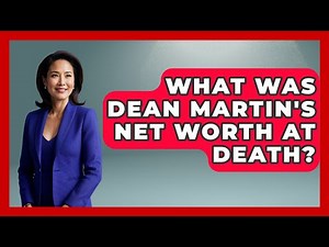 What Was Dean Martin's Net Worth At Death? - Im a 50s Baby