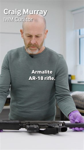Imperial War Museums on Instagram: "The IRA's most famous weapon - the Armalite AR-18. Produced in the US, many made their way to Northern Ireland during the Troubles, becoming synonymous with the IRA. Sinn Fein famously declared that they would take power with a ballot paper in one hand and the Armalite in the other. You can find our full video series on the Troubles on our YouTube channel - link in bio."
