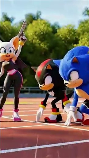 Sonic vs Shadow: Who’s the Fastest Hedgehog? ⚡️ Ultimate Speed Test! #sonic #shorts