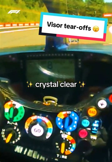 Understanding F1 Visor Tear-Offs for Drivers