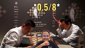 6.6K views · 143 reactions | Out of 8 rounds that have happened at the Weissenhaus Freestyle Chess 2024, Ding Liren has lost 7 of them. He has managed to score only half a point. What is going wrong with him? This is the first game from his quarter finals match with Nodirbek Abdusattorov. Video: ChessBase India #Chess #ChessBaseIndia #DingLiren #nodirbekabdusattorov #freestylechess | ChessBase India | Facebook