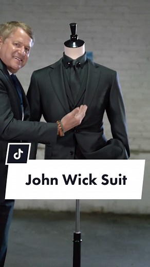 Recreated John Wick’s Black Suit