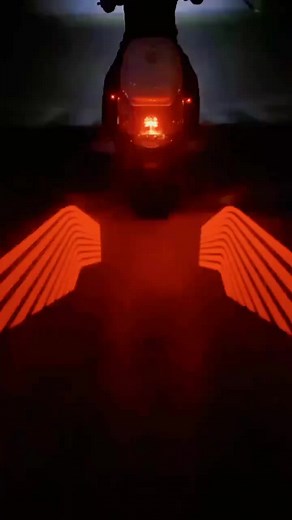 led motorcycles decor light angel wing #angelwings #leddecor leddeco