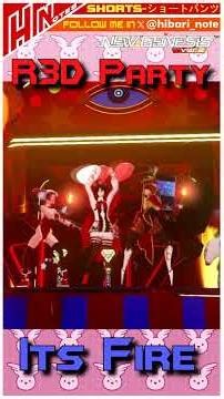 【PSO2NGS】SHORTS//Music Video R3D Party Its Fire Short Version #pso2 #pso2ngs #pso2global #ngs #sega