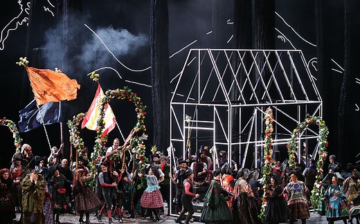 韦伯歌剧《魔弹射手》Der Freischütz 米兰斯卡拉歌剧院版(2017)