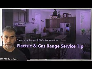 samsung range- how to fix control panel buttons that are not working