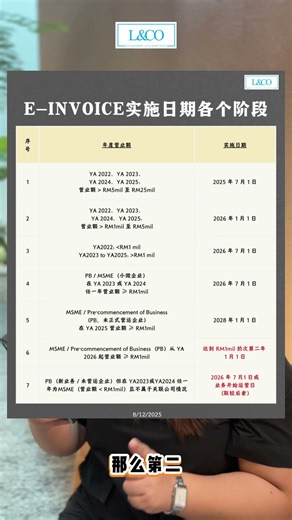 🎥 Q&A #1｜e-Invoice 什么时候开始？