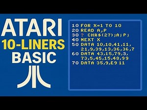 Best of BASIC 10-Liners auf Atari - Florian Dingler - RETROLUTION! HomeCon^2 2025
