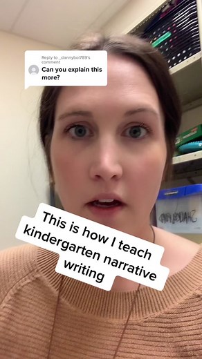 Reply to @_dannyboi789 This is how I start teaching narrative writing #kindergarten #kindergartenteacher #writersworkshop #teachersoftiktok #kinder
